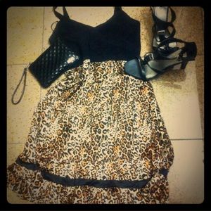 Bebe corset top dress